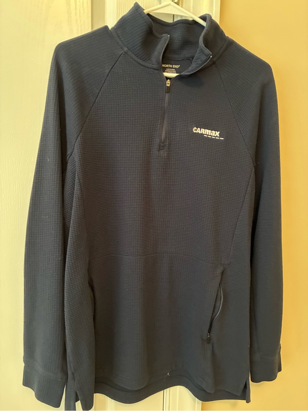 CarMax Men’s Navy Half-Zip Performance Jacket